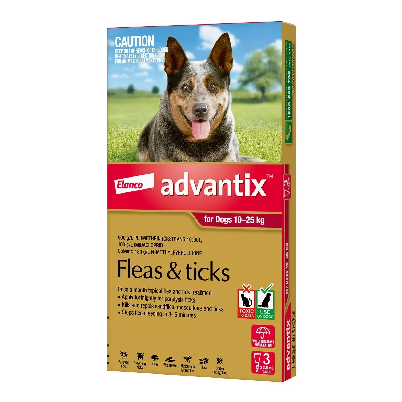 ferret hammock soft fleece-Advantix Flea & Tick Treatment for Large Dogs 10-25kg 3 Pack