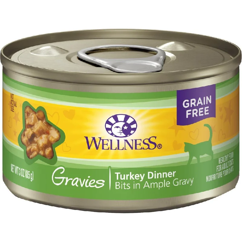 cat ear cleaner gentle solution-20% OFF: Wellness Complete Health Gravies Turkey Dinner Grain-Free Canned Cat Food 85g