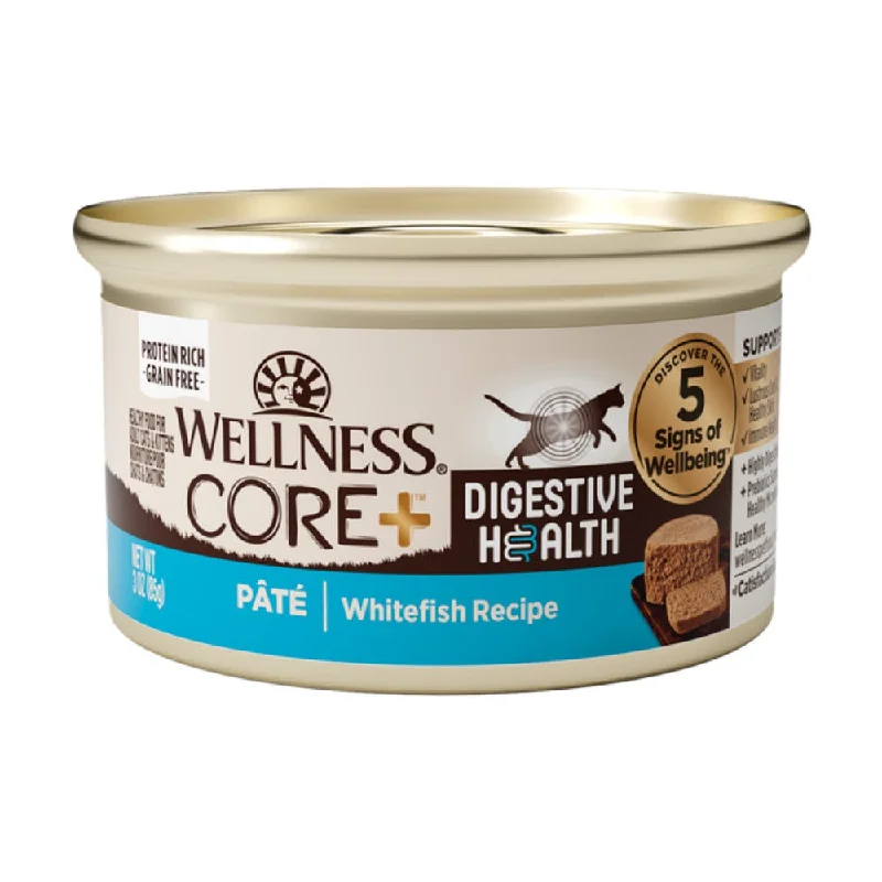 pet nail grinder quiet-20% OFF: Wellness Core+ Digestive Health Whitefish Pate Grain-Free Canned Cat Food 85g