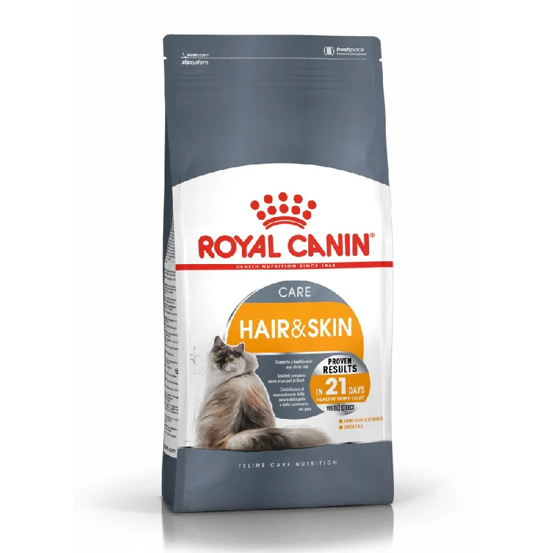 natural dog shampoo for sensitive skin-'BUNDLE DEAL/FREE TREAT': Royal Canin Hair & Skin Care Dry Cat Food