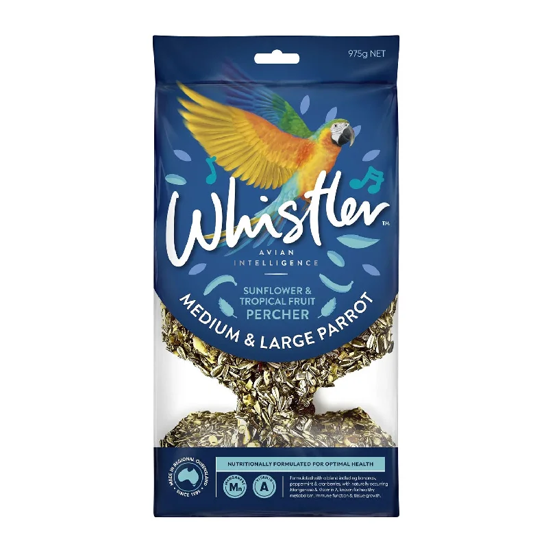 pet safe insect repellent natural-Whistler Medium & Large Parrot Sunflower & Tropical Fruit Percher 975g