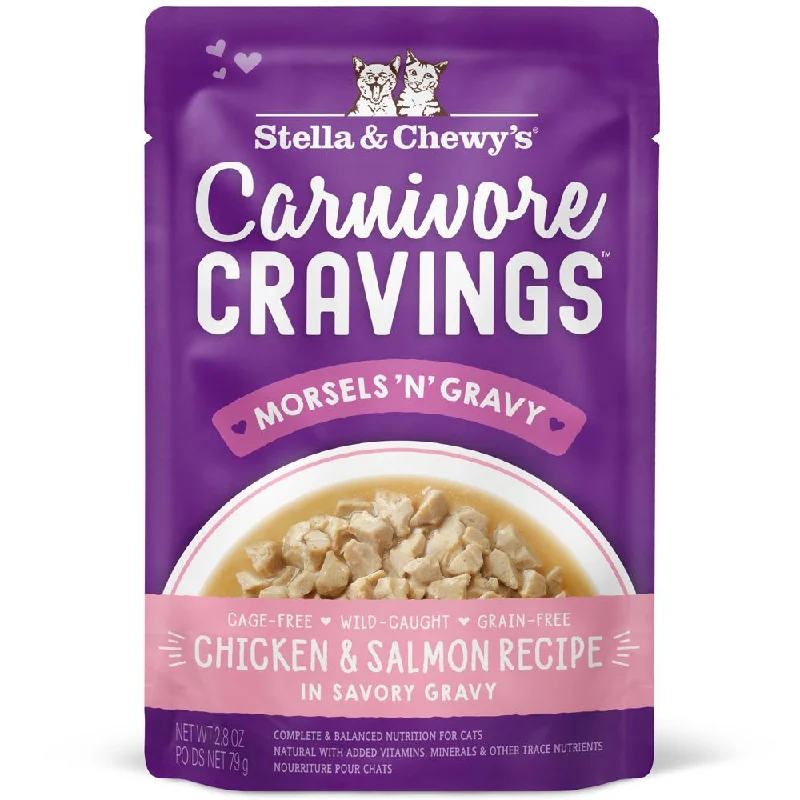 dog bike trailer for large breeds-4 FOR $12.80 (Exp 20Jan25): Stella & Chewy's Carnivore Cravings Morsels 'N' Gravy Chicken & Salmon Grain-Free Pouch Cat Food 2.8oz