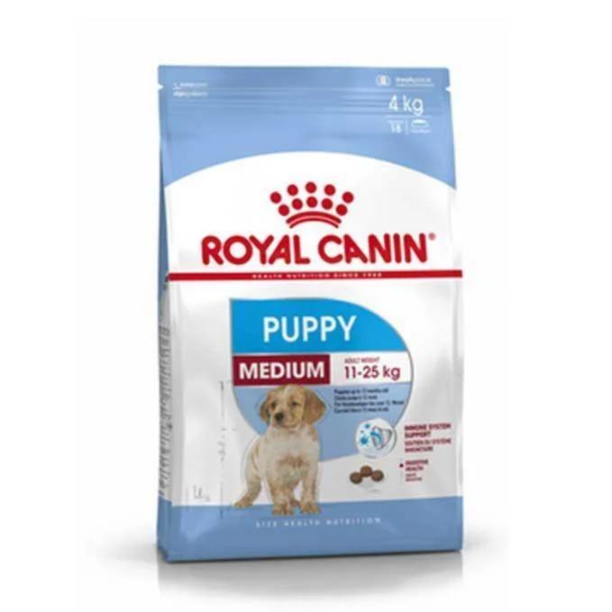 dog raincoat with hood-Royal Canin Medium Puppy Food