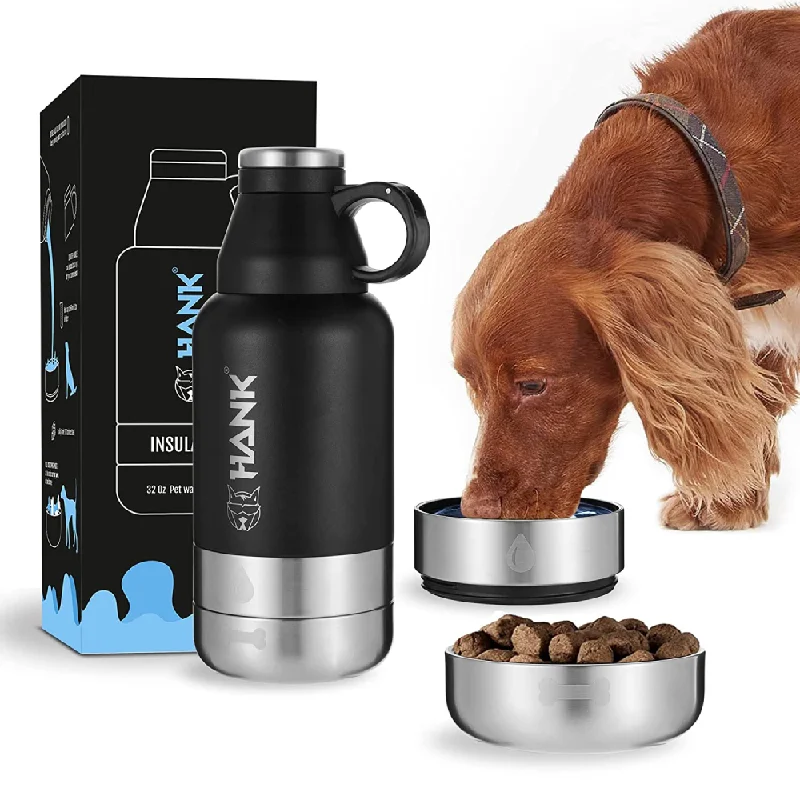 interactive laser toy for cats-Hank Insulated 32oz Travel Water Bottle for Dogs