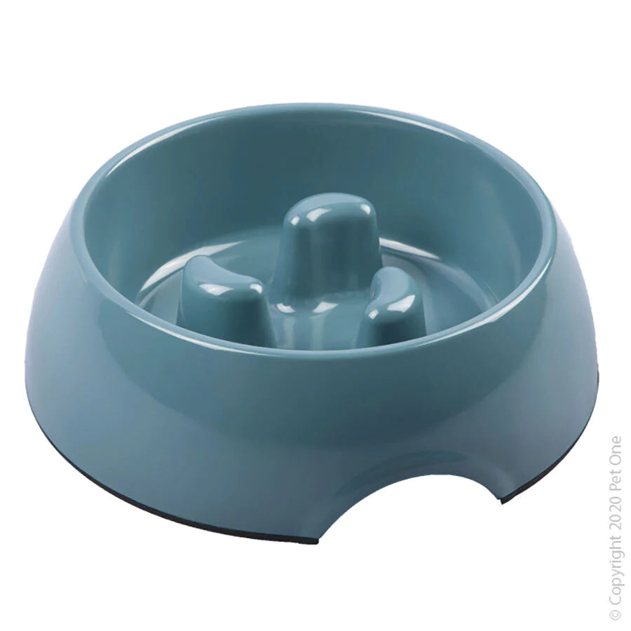 dog puzzle feeder for mental stimulation-SLOW FEED DOG BOWL