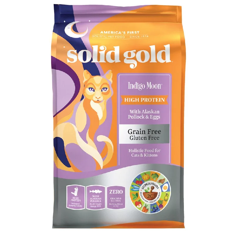 interactive laser toy for cats-35% OFF: Solid Gold Indigo Moon Alaskan Pollock & Eggs Grain Free Dry Cat Food