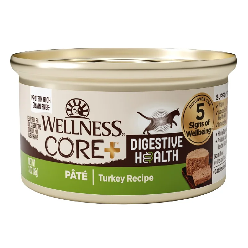 indestructible dog toys for large breeds-20% OFF: Wellness Core+ Digestive Health Pate Turkey Pate Grain-Free Canned Cat Food 85g