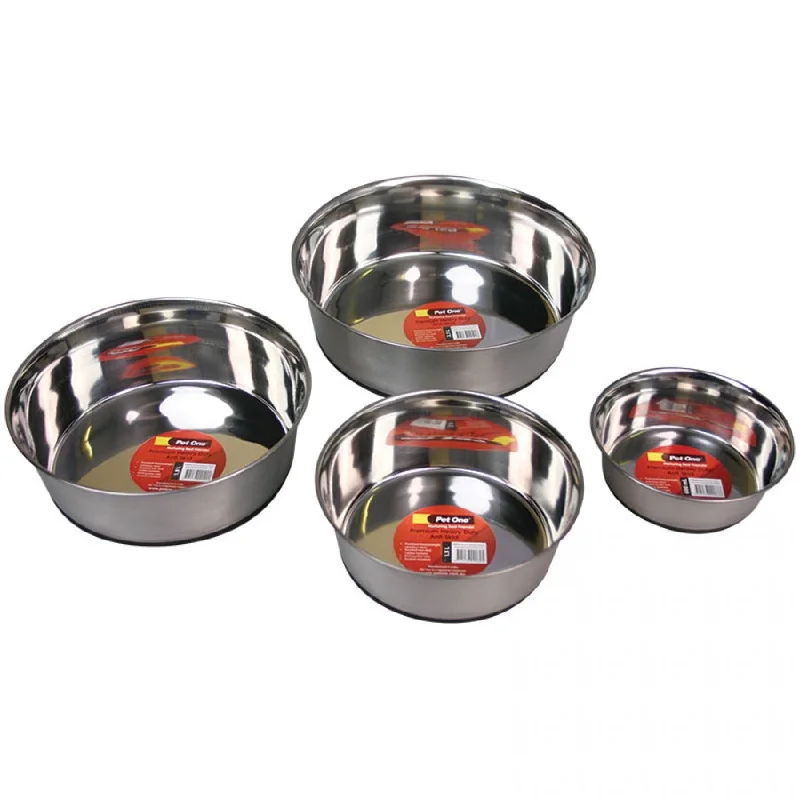 pet odor eliminator spray-PET ONE STAINLESS STEEL BOWLS