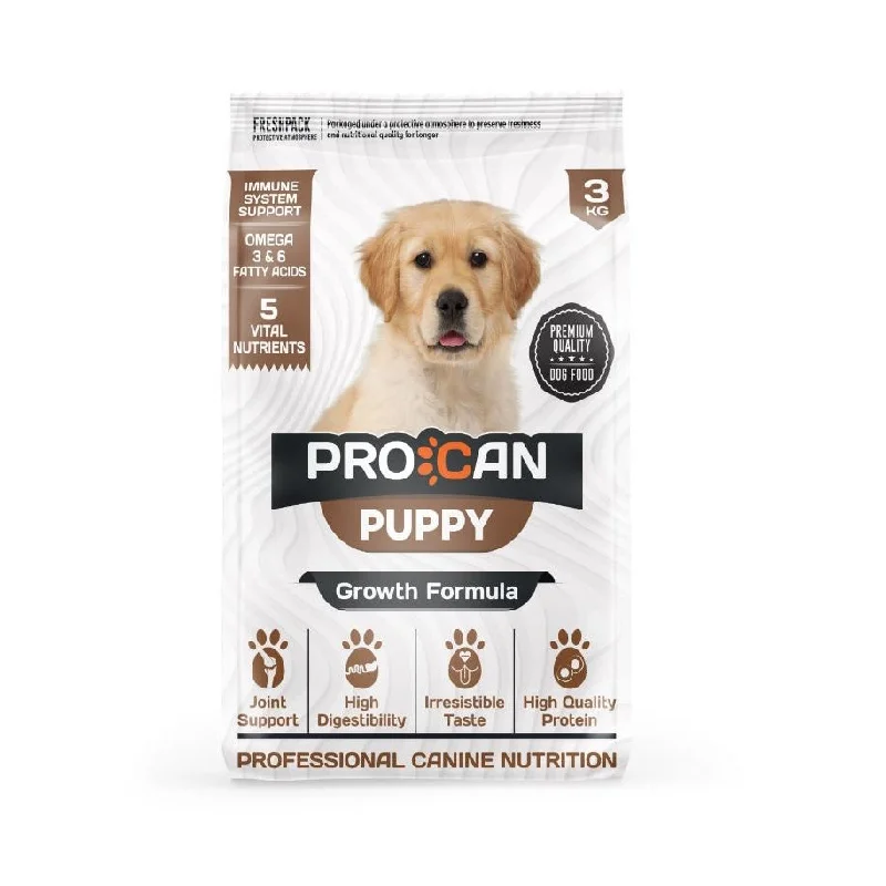 pet odor eliminator spray-PROCAN Puppy Food - 3KG