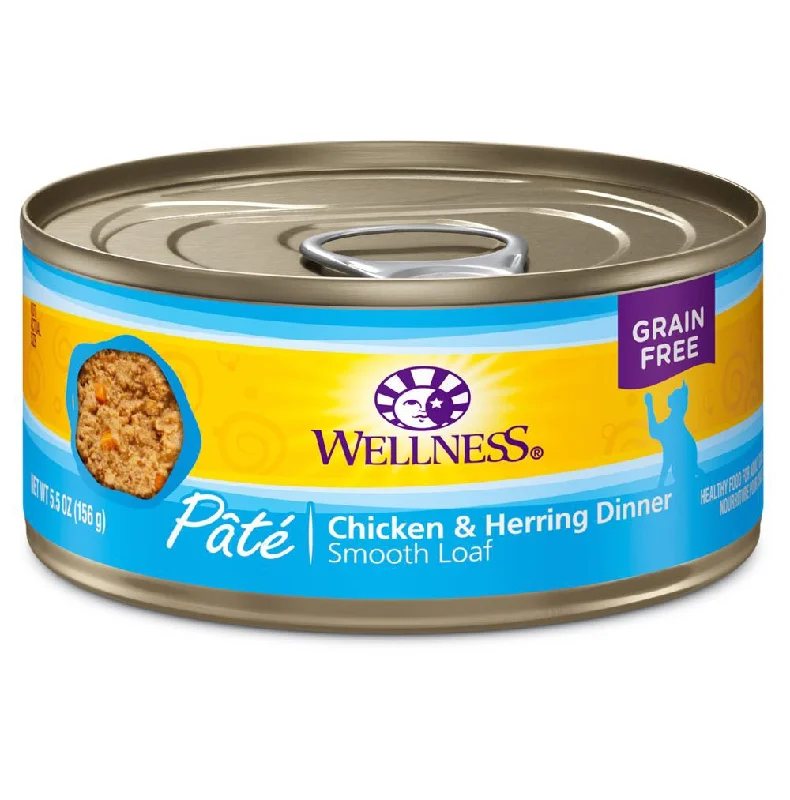 pet hair vacuum for couch-20% OFF: Wellness Complete Health Chicken & Herring Pate Grain-Free Canned Cat Food 156g