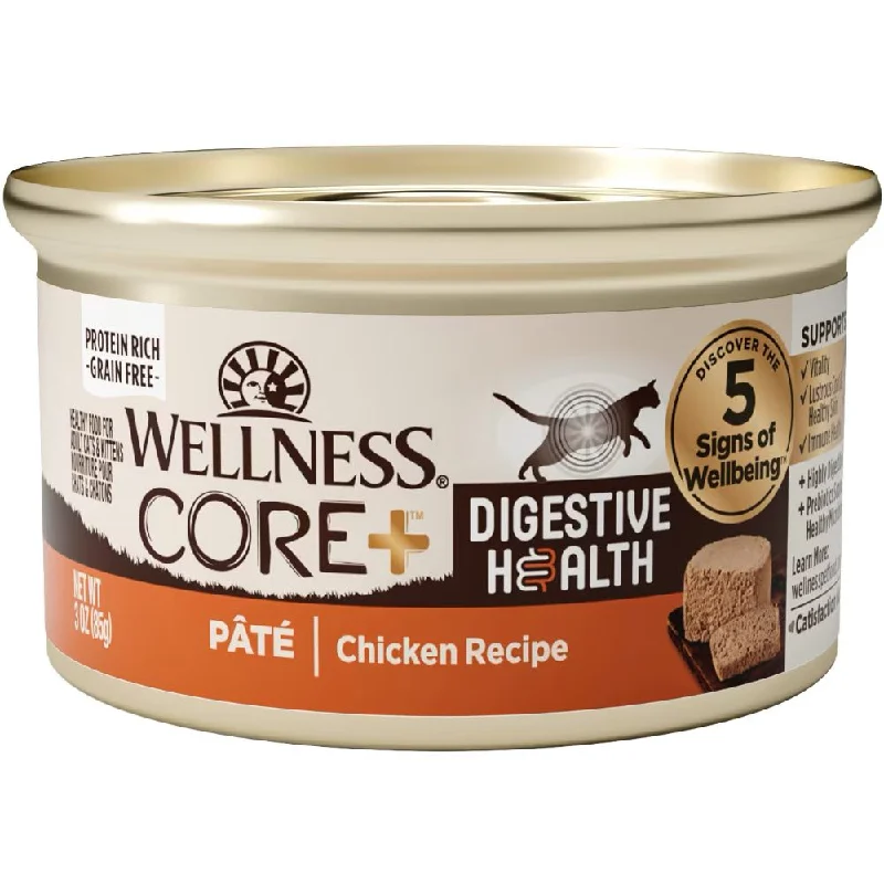 dog harness for hiking-20% OFF: Wellness Core+ Digestive Health Chicken Pate Grain-Free Canned Cat Food 85g