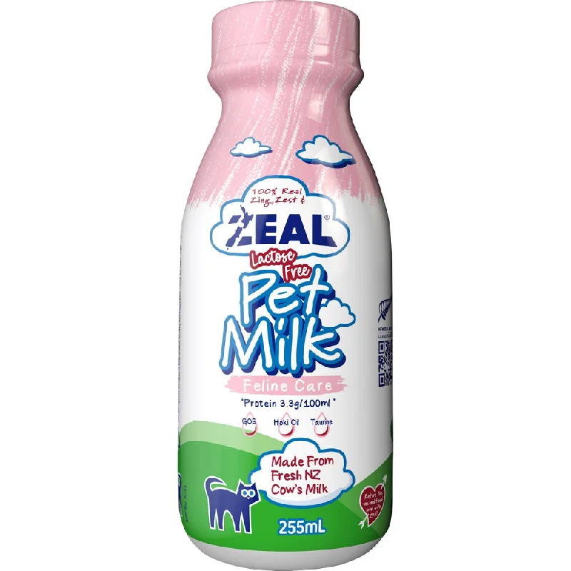 airline-approved soft pet carrier-4 FOR $16: Zeal Feline Care Lactose-Free Pet Milk For Cats 255ml