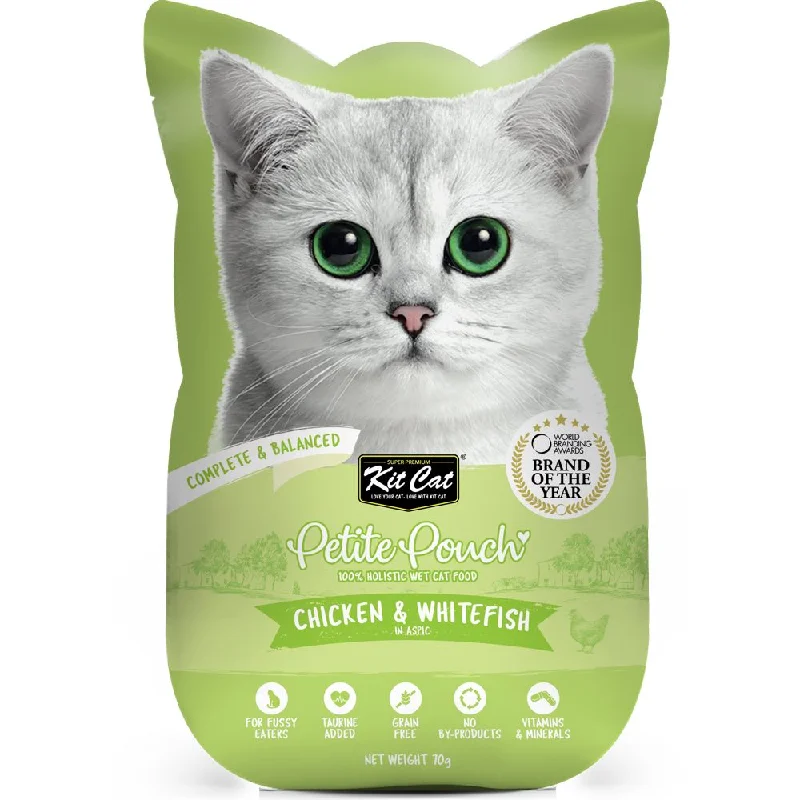 puppy chew bone natural-30% OFF: Kit Cat Petite Pouch Chicken & Whitefish In Aspic Grain-Free Pouch Cat Food 70g x 12