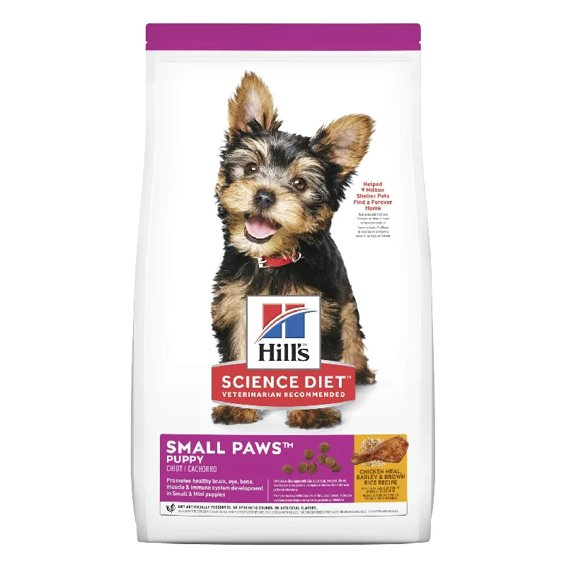 pet first aid kit for emergencies-Hill's Science Diet Puppy Small Paws Dry Dog Food