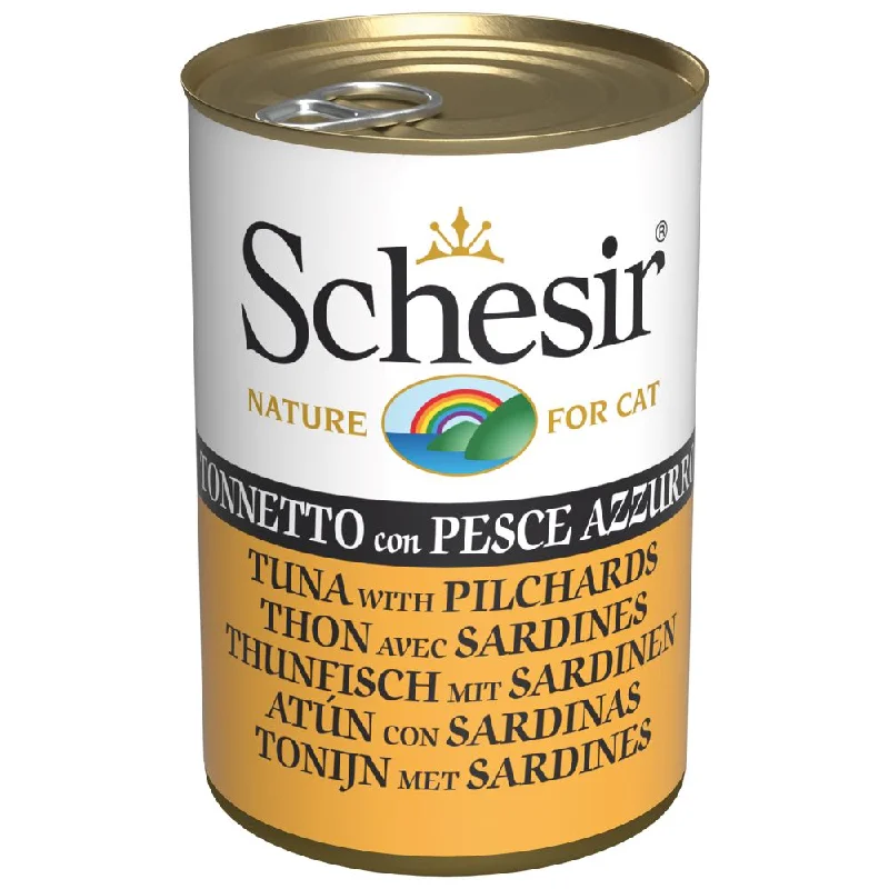 dog cooling pad for summer-10% OFF: Schesir Tuna With Pilchards In Jelly Adult Canned Cat Food 140g