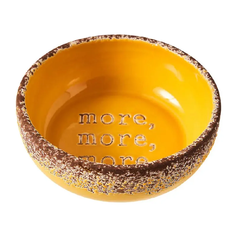 slow feeder bowl for dogs-Spot More More Ceramic Dog Bowl