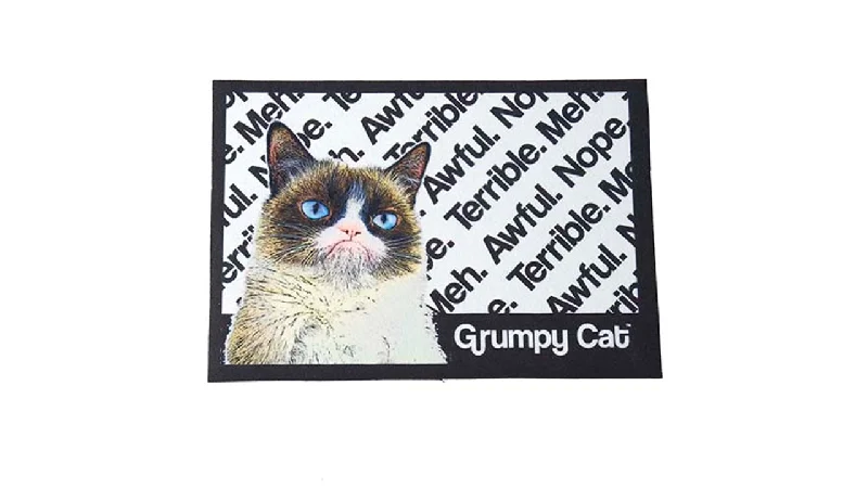 airline-approved soft pet carrier-GRUMPY CAT MAT