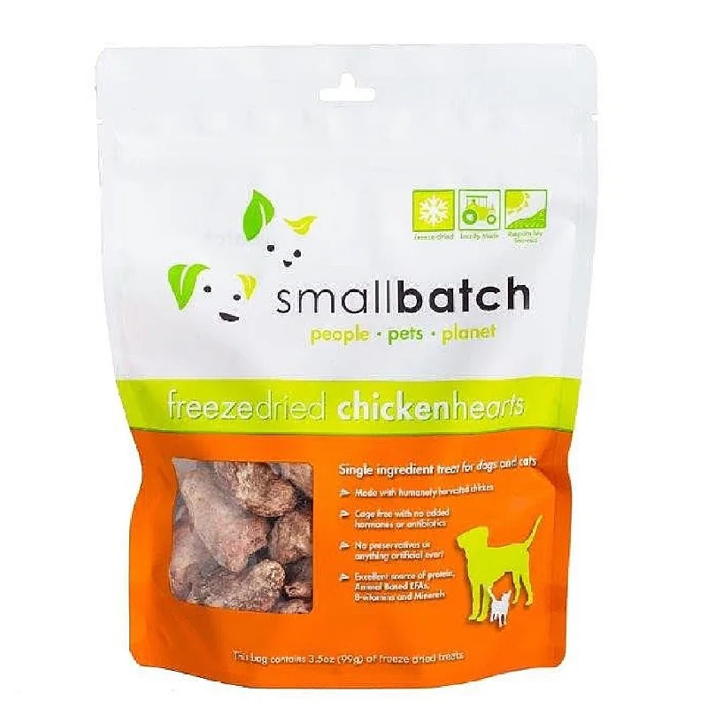 outdoor dog kennel heavy-duty-10% OFF: Smallbatch Chicken Hearts Freeze Dried Cat & Dog Treats 3.5oz