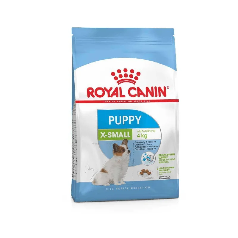 pet first aid kit for emergencies-Royal Canin X-Small Puppy Dry Dog Food