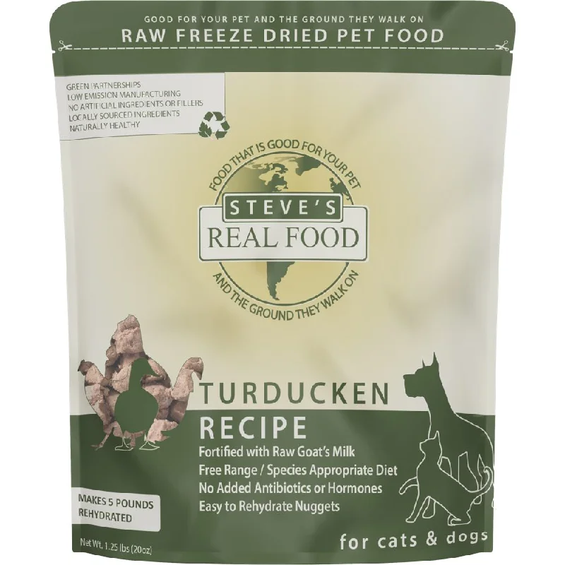 orthopedic dog bed for senior dogs-'BUNDLE DEAL+FREE WIPES': Steve's Real Food Turducken Grain-Free Freeze-Dried Raw Food For Cats & Dogs 20oz