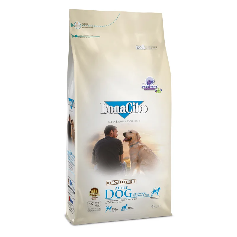 organic dog treats grain-free-Bonacibo Adult Dog Food 4 kg