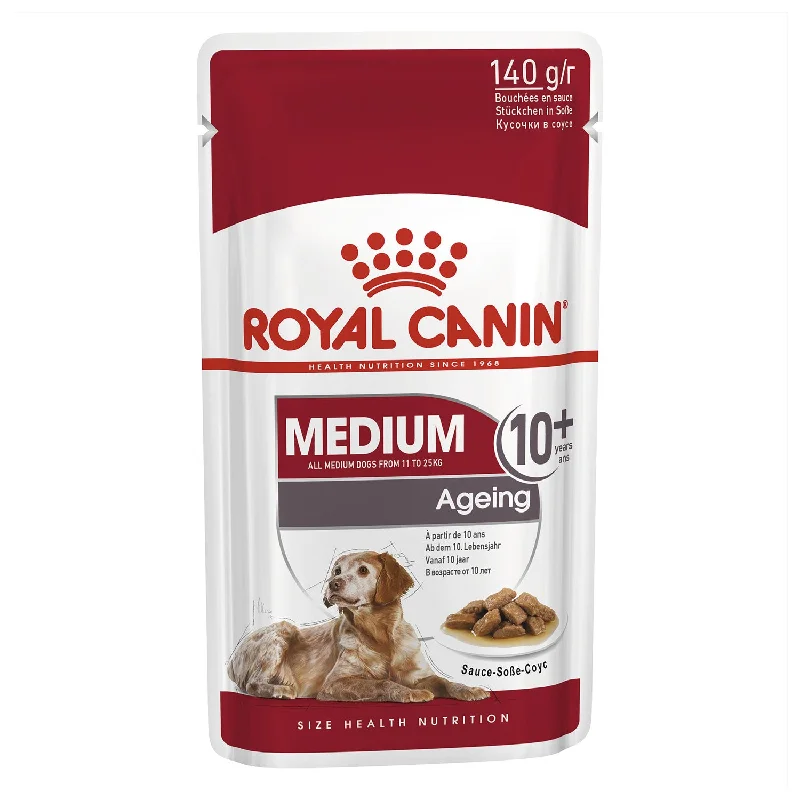 cat food dispenser automatic-Royal Canin Medium Ageing 10+ Wet Dog Food