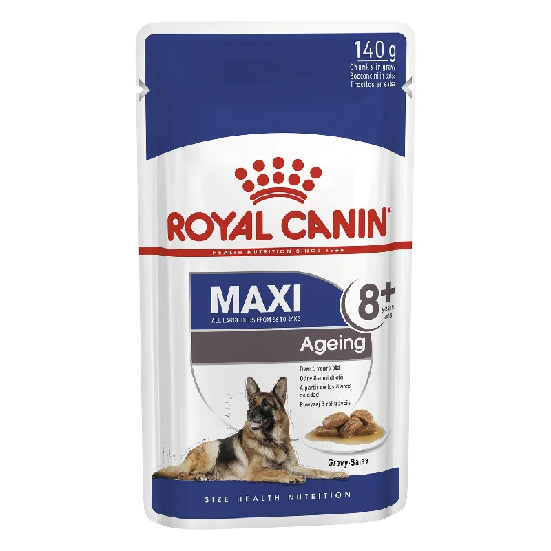 bird feeder with squirrel-proof design-Royal Canin Maxi Ageing 8+ Wet Dog Food