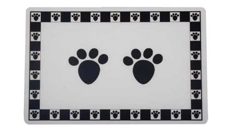 GPS dog collar with live tracking-PAW PLACEMAT