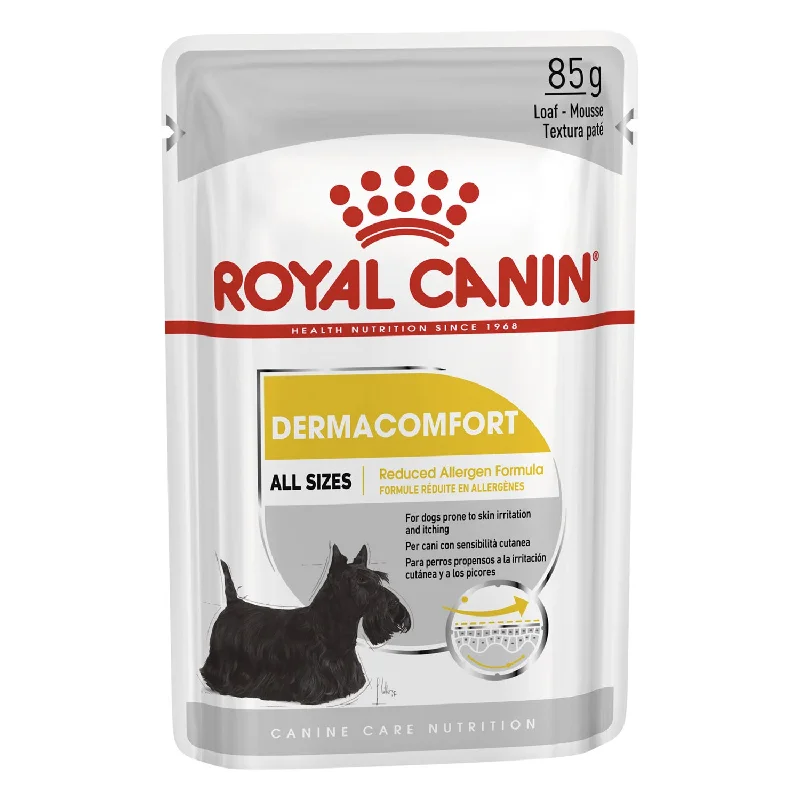 cat litter deodorizer natural-Royal Canin Dermacomfort Loaf Adult Wet Dog Food