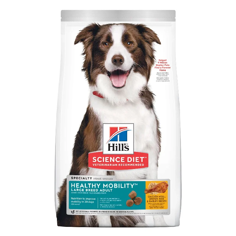 dog winter coat with fleece lining-Hill's Science Diet Healthy Mobility Large Breed Adult Dry Dog Food 12kg