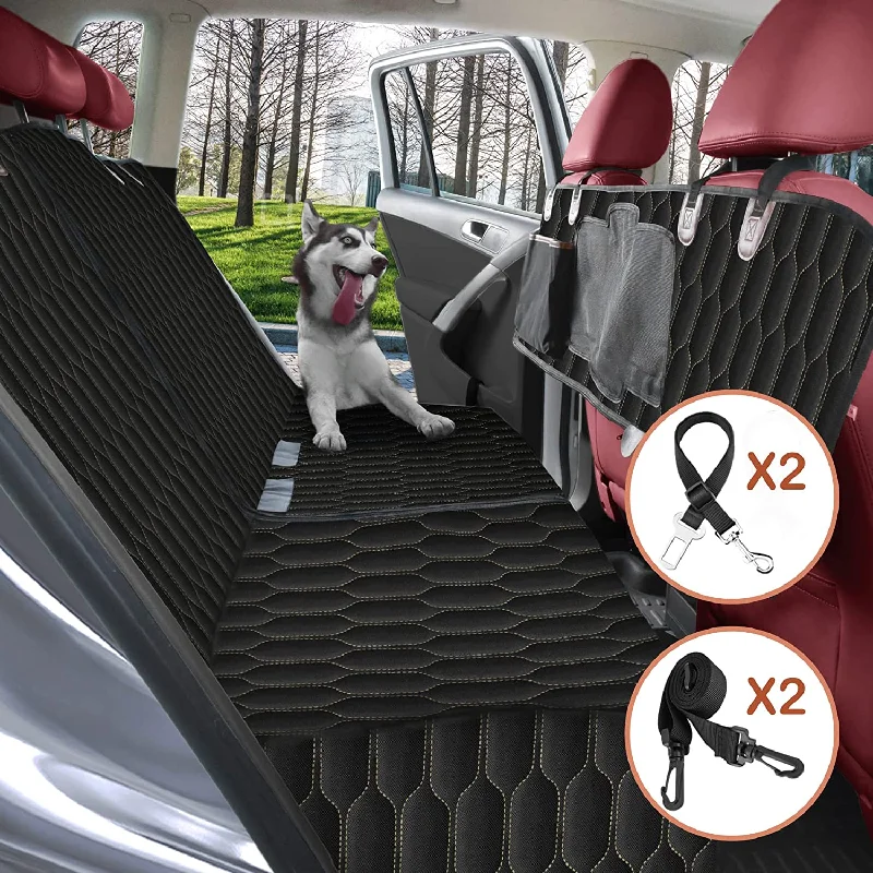 natural dog shampoo for sensitive skin-093BB 4-in-1 Dog Car Seat Cover