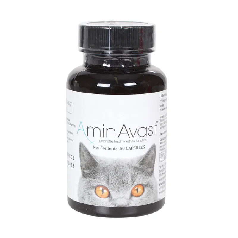 eco-friendly cat litter biodegradable-AminAvast for Cats, 60 Capsules