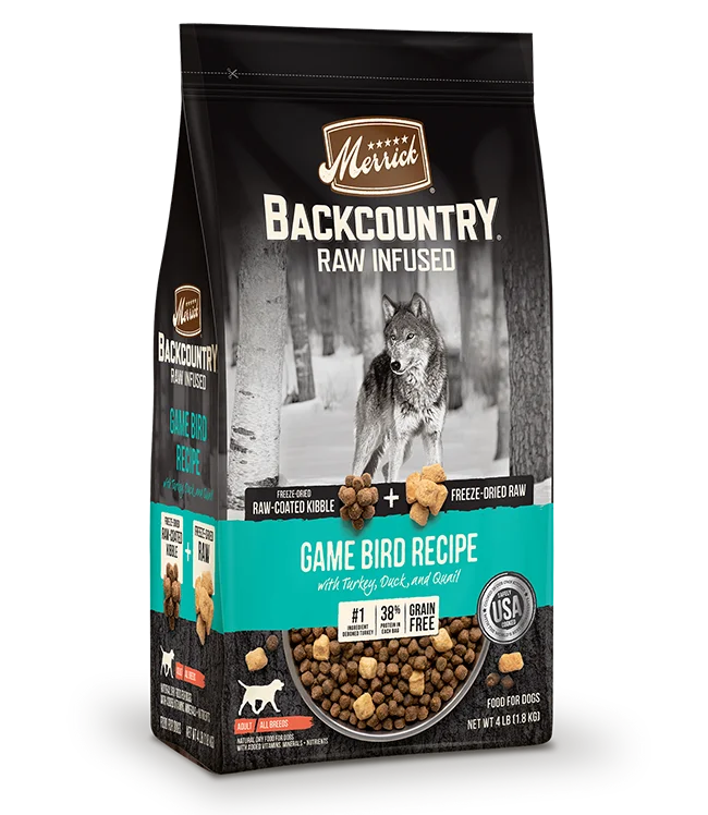 dog agility training equipment-Backcountry - Raw Infused - Game Bird Recipe