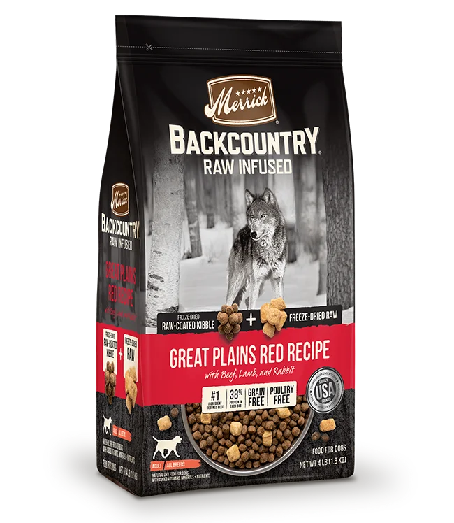 anti-bark collar for small dogs-Backcountry - Raw Infused - Great Plains Red Recipe