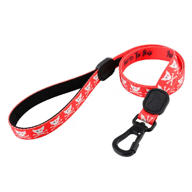 LED dog collar for night walks-Bad Doggie Premium Dog Leash | Expressions Collection | Toy Doggie Brand