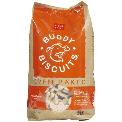 pet stroller for small dogs-Buddy Biscuits Original Oven Baked Peanut Butter Dog Treats 3.5lb