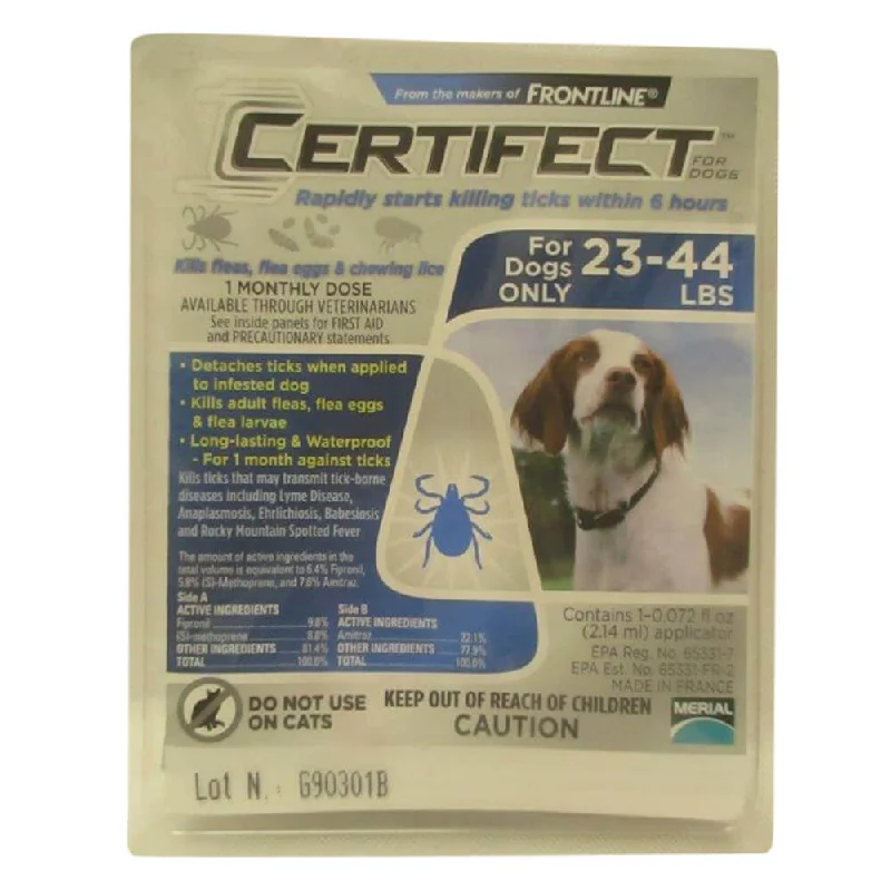 pet stroller for small dogs-Certifect Flea & Tick for Dogs