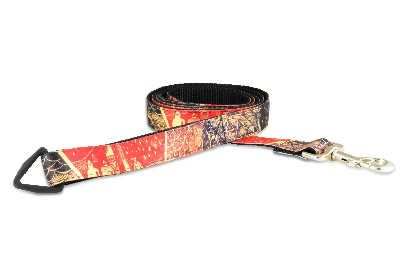 large breed dog joint supplements-Sublimation Leash - 6ft 1"