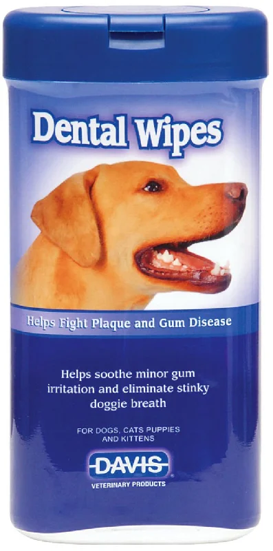 pet safe insect repellent natural-Davis Dental Wipes, 40 count