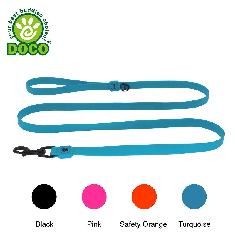 waterproof cat litter mat-DOCO® Jelly Bean Nylon Dog Leash 5ft