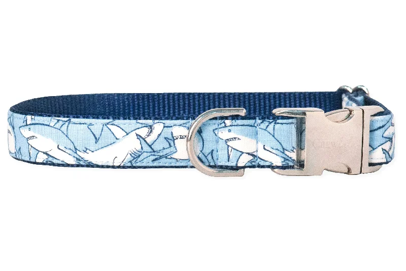 dog leash with waste bag holder-Fancy Fins Dog Collar