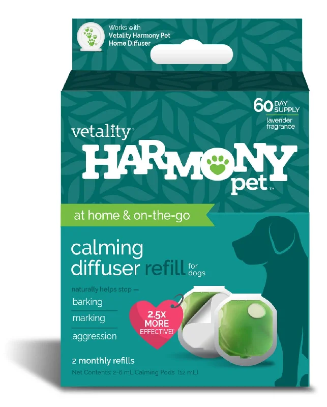 puppy training pads extra absorbent-Harmony Pet Calming Home Diffuser Refills for Dogs, 2 ct