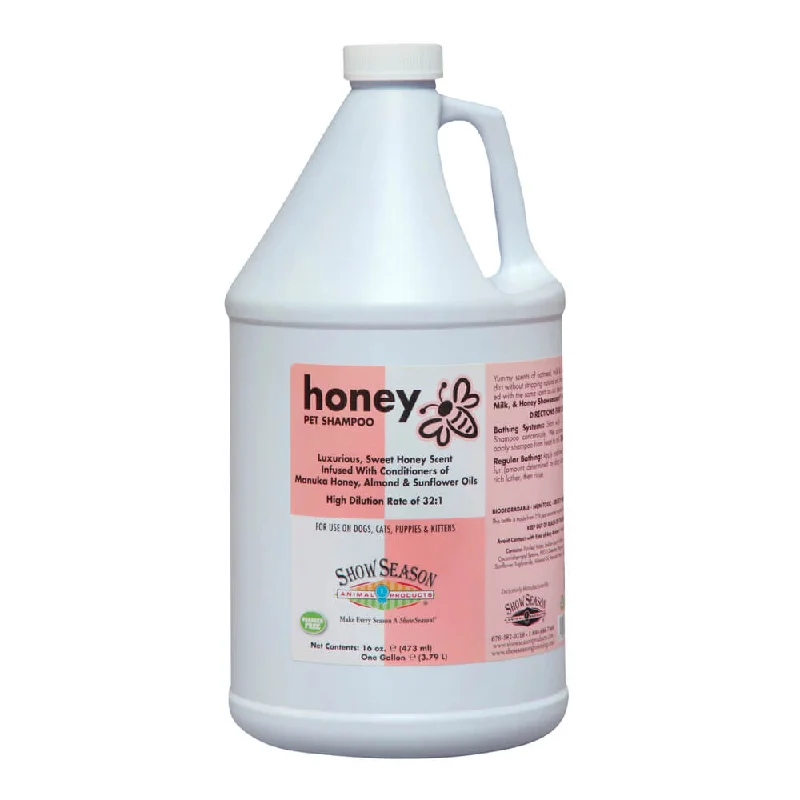 pet carrier airline approved-Honey Shampoo for Dogs, Cats, Puppies and Kittens, 1 Gallon