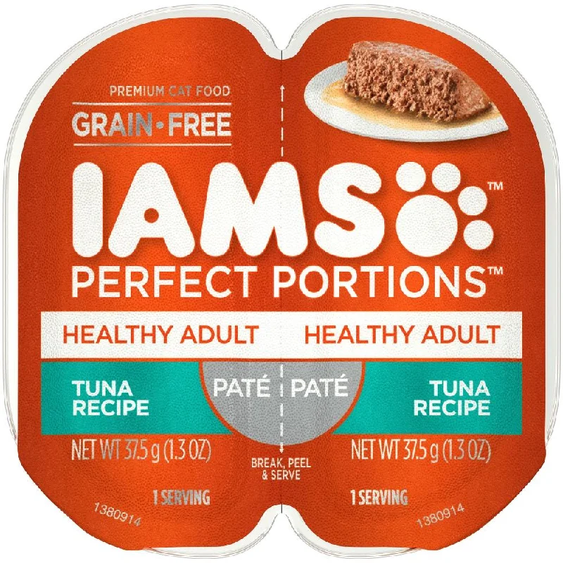 orthopedic dog bed for senior dogs-Iams Perfect Portions Healthy Adult Tuna Pate Wet Cat Food Tray (2.6-oz, single tray)