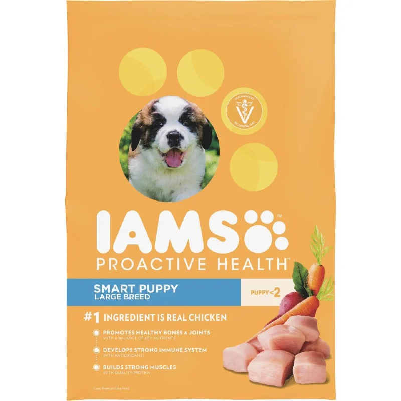 dog seat cover for cars waterproof-IAMS Proactive Health Smart Puppy Large Breed 15 Lb. Dry Dog Food