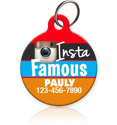 automatic ball launcher for dogs-Insta Famous Pet ID Tag