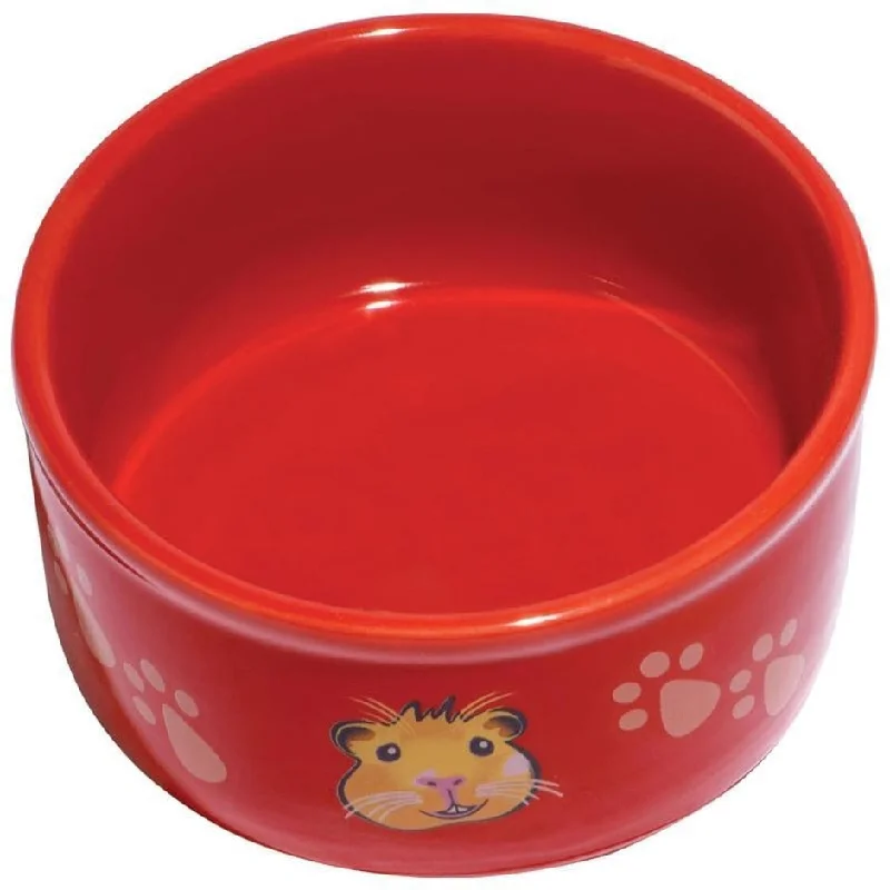 cat tunnel play toy collapsible-KAYTEE PAW-PRINT PETWARE BOWL GUINEA PIG (4.25 IN, ASSORTED)