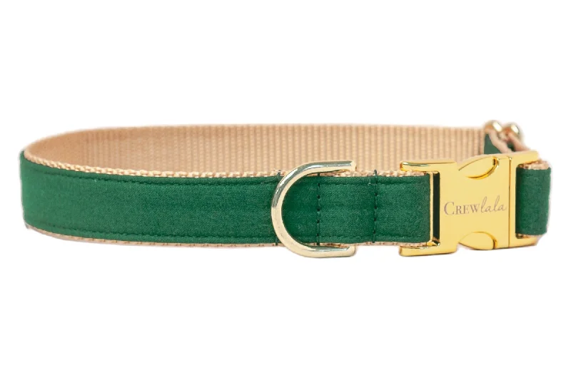 dog flea collar long-lasting-Kelly Green Dog Collar