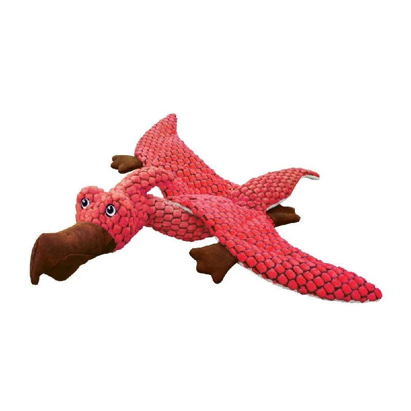 eco-friendly biodegradable poop bags-KONG Dynos Pterodactyl Plush Dog Toy