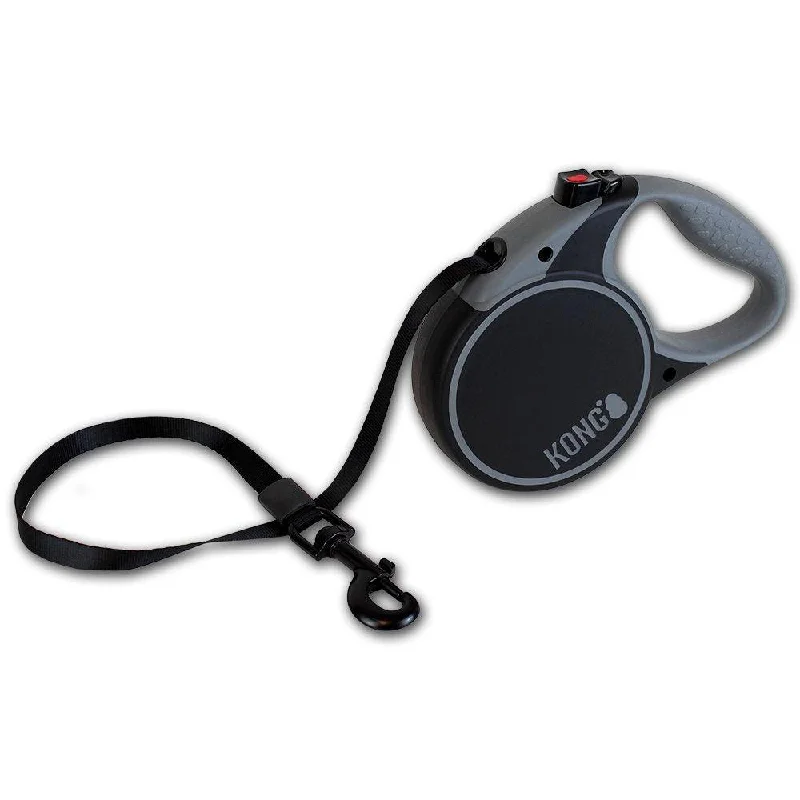 smart pet camera with treat dispenser-KONG Terrain Retractable Dog Leash